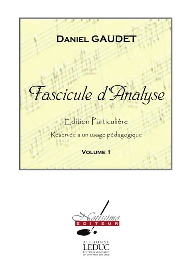 Fascicule D'Analyse Volume 1